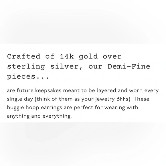 🆕Madewell Sterling Silver  Earrings - Picture 9 of 16